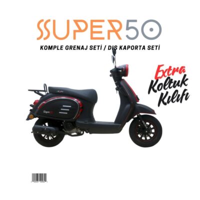 Arora Super 50 Siyah Grenaj Seti 19 Parça